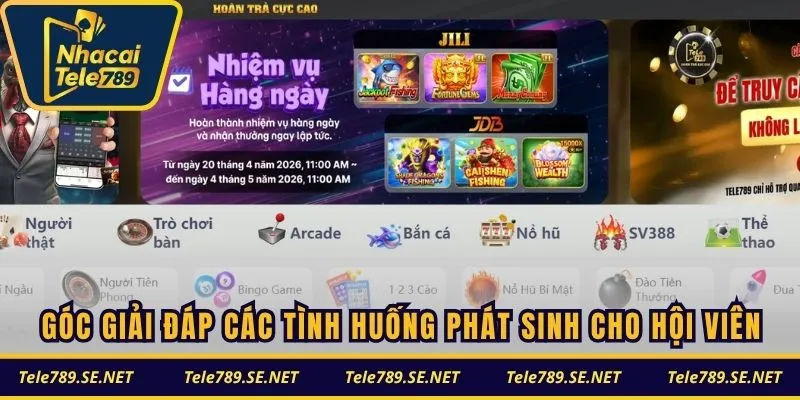 Góc giải đáp các tình huống phát sinh cho hội viên