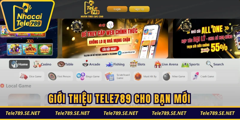 Giới thiệu TELE789 cho bạn mới