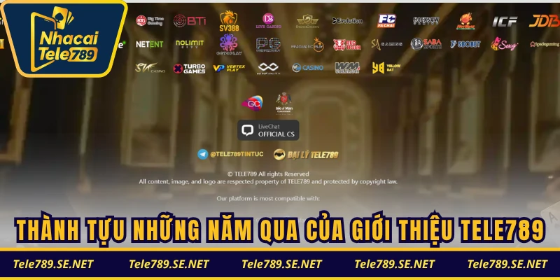 Thành tựu trong những năm qua của giới thiệu TELE789