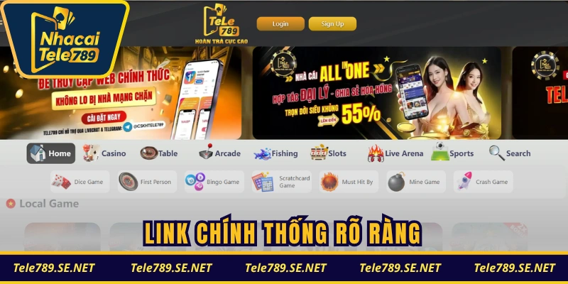 Link chính thống